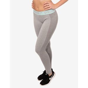 Gymshark‎ Womens Grey and Turquoise Stretchy Flex Leggings V3 Size XS NWT